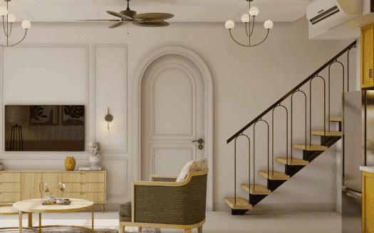 1 BHK Duplex at La Wisteria: Luxury Loft Living in Siolim
