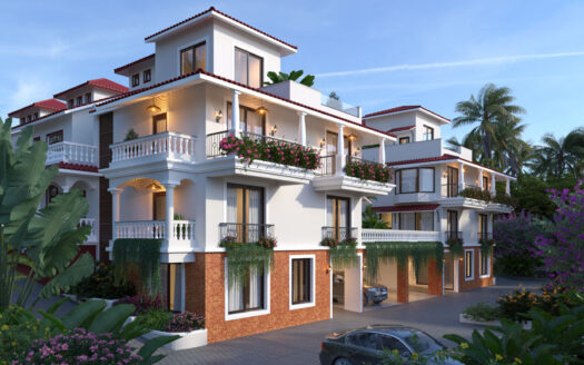 4 BHK Luxury Villas in Socorro, Bardez