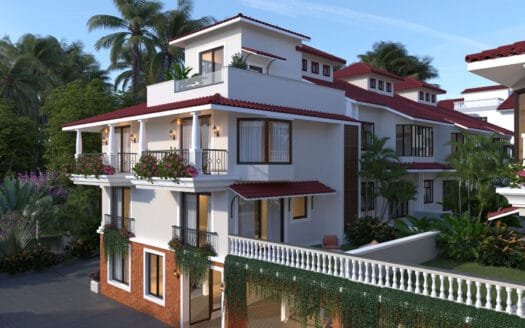 4 BHK Luxury Villas in Socorro, North Goa