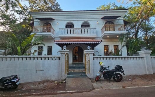 3 BHK Independent Villa in Siolim: Corner Plot Luxury