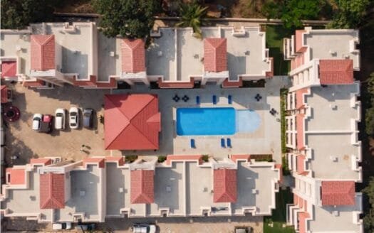 2 BHK Pool-Facing Apartment for Sale in Siolim