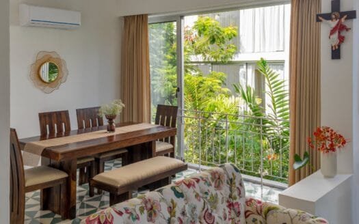 Cozy 2 BHK Duplex with Terrace in Siolim | El Tesoro